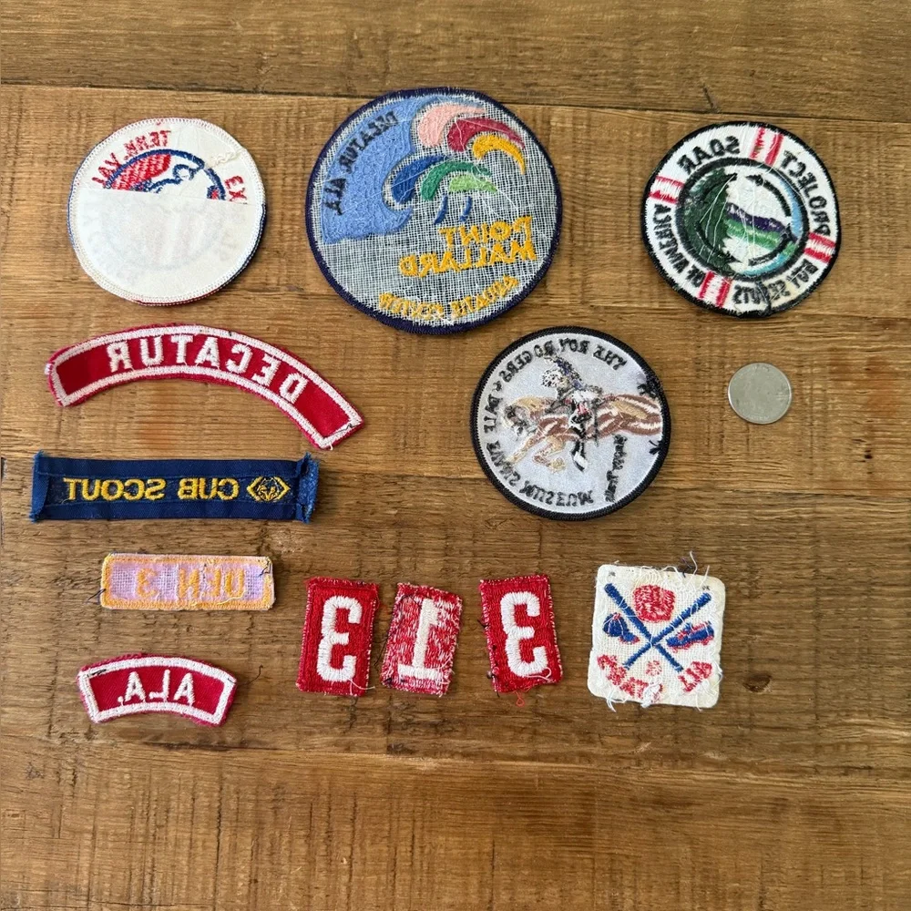 Assorted Alabama Cub Scout | Boy Scout Merit Patches. DIY | Collectible | EUC